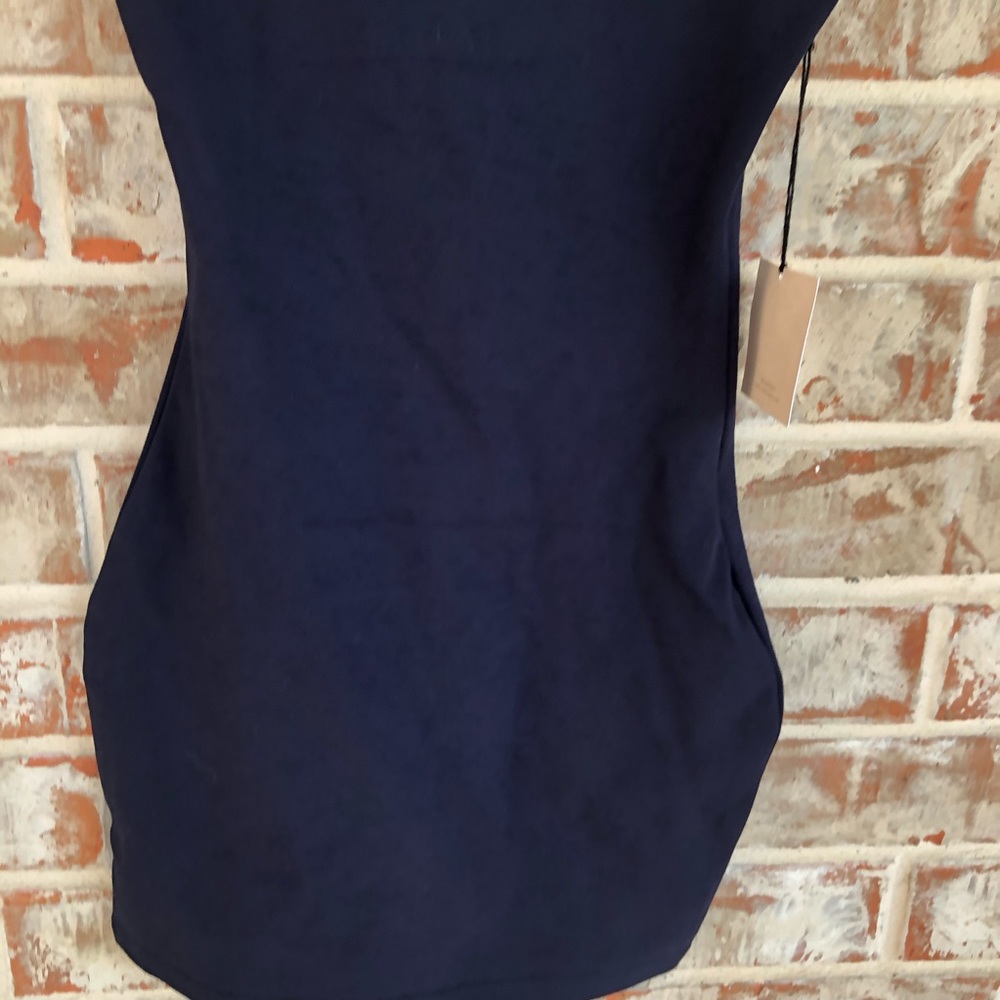 Superdown Rockie One Shoulder Navy Mini Dress XXS - Picture 7 of 16